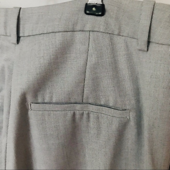 H&M Trousers - Light Gray Tiny Houndstooth Pattern - Picture 5 of 5